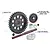 GPM Carbon Steel 35T Spur & 18T Pinion 1.5Mod Gear Set TXM1835TS-BK