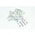 GPM Aluminium Front Steering Hubs 2Pcs - Silver SB021-S