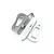 HSP Gunmetal Aluminium Adjustable Wing Mount 2Pcs 760026