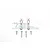 GPM Aluminium 24T Servo Horns 2Pcs - Silver ER2024T-S