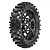 Pro-Line 4.6" Dunlop Geomax MX33 CR4 Rear Tyre on Black Spoked Rim 1Pc PRO1023010