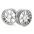 HSP 3.3" Chrome Buggy Rims 2Pcs 85732