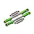 GPM Aluminium Rear Adjustable Camber Links 2Pcs - Green MAK057S-G