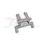 GPM Aluminium Front Suspension Mount - Silver MX087-S