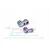 GPM Aluminium 20T Brake Caliper Servo Arm Set 2Pcs - Silver MX2020T-S