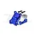 GPM Aluminium Rear Gear Cover - Blue XRT038MN-B