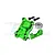 GPM Aluminium Rear Gear Cover - Green XRT038MN-G