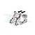GPM Aluminium Rear Gear Cover - Silver XRT038MN-S