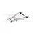 GPM Aluminium Rear Swing Arm - Silver MX057A-S