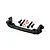 GPM Aluminium Steering Plate - Black MAM4049-BK