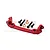 GPM Aluminium Steering Plate - Red MAM4049-R