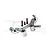 GPM Aluminium Steering Assembly - Silver MAM4048-S