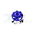 GPM Aluminium Spur Gear Adapter - Blue SLA035LCGN-B