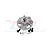 GPM Aluminium Spur Gear Adapter - Grey Silver SLA035LCGN-GS