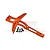 GPM Aluminium Front Chassis Brace - Orange TXMS048CN-OR