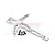 GPM Aluminium Front Chassis Brace - Silver TXMS048CN-S