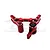 GPM Aluminium Front Steering Assembly - Red XRT048-R