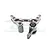 GPM Aluminium Front Steering Assembly - Silver XRT048-S