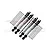 GPM Aluminium 49mm Front & Rear Shock Absorbers 4Pcs - Silver & Black AX24049FR-S-BK