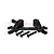 GPM Aluminium Steering Bell Crank/Drag Link Assembly - Black MAG048N-BK