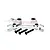 GPM Aluminium Steering Bell Crank/Drag Link Assembly - Silver MAG048N-S