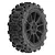 Pro-Line 1.9" Badlands MX Tyres on Black Rims 4Pcs PRO1024610