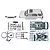 Element RC Trailrunner Painted Body Shell w/ Accessories - White 42240