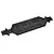 Team Corally Aluminium Flat Main Chassis - Black C-00180-944