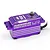 Yeah Racing Aluminium Hackgear Low Profile 14kg 8.4V Brushless Metal Geared Servo -  Purple YE-0050PP