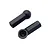 Two black RC Maker 4.3mm short ball cups shown from different angles against a white background.