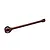 A metallic brown RC car rear driveshaft component with a spherical joint at one end and a hexagonal axle fitting at the other.