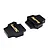 RC Maker Brass 40g Front and Rear Shorty Battery Weights 2Pcs - Black RCM-SP-5016
