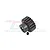 GPM Hardened Steel 18T 1Mod Pinion Gear TXMS018TS-BK