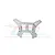 GPM Aluminium Rear Shock Tower - Silver MAY030N-S