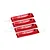 GPM 1/10 1/8 Shock Wraps 4pcs - Red TS/SCO-R