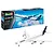 Revell 1/144 scale Airbus A340-300 Lufthansa model kit box and a fully assembled and painted model airplane.