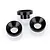 Rovan 6x13x6mm Black Aluminium Countersunk Clutch Mount Spacers 3Pcs 65047