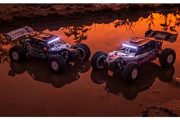 Integrated LED Light Bar for Nighttime Excitement