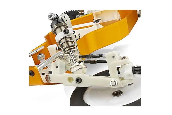 Tuned Front Suspension for Superior Handling