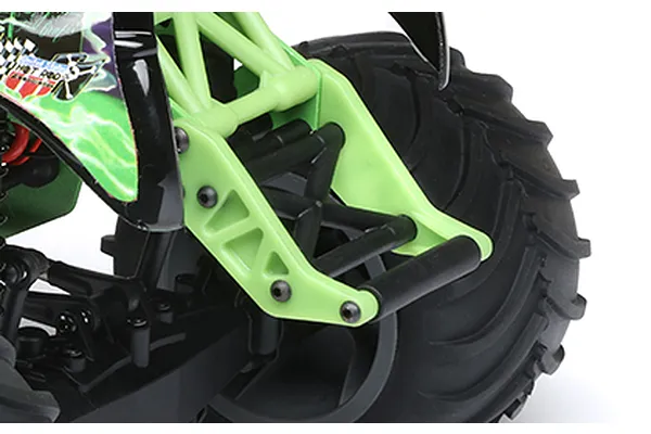 Two-Position Wheelie Bar for Stunt Action