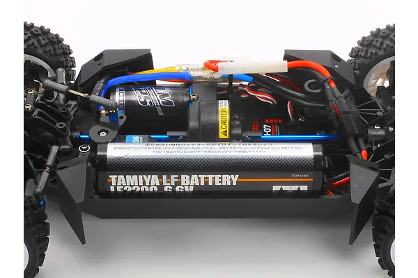 Vertically Mounted Battery Tray