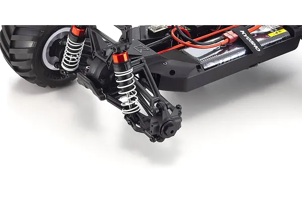 Long-Travel Suspension with Oil Shocks