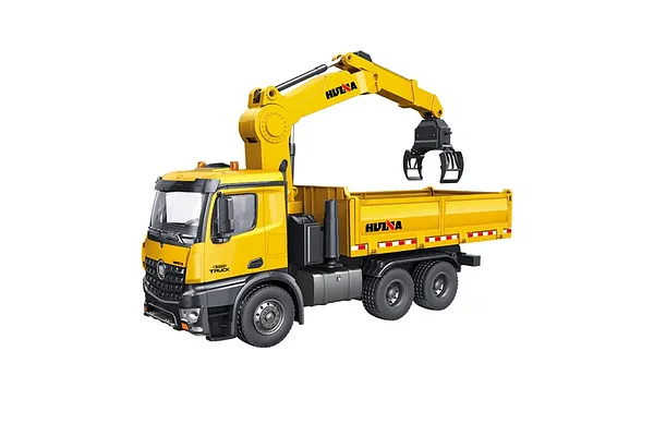 Realistic Timber Hauling with Grabber Arm