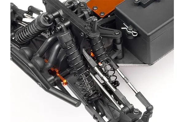 Double Shocks at Each Corner for Superior Handling
