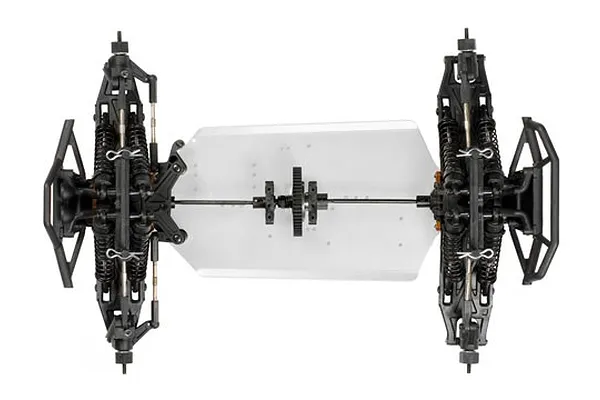 Tough 4WD Shaft Drivetrain for All-Terrain Capability