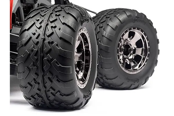 All-Terrain Tyres with 1/10th Scale Compatibility