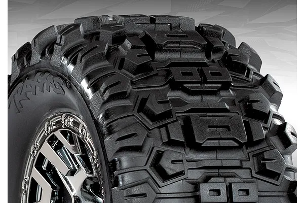 Sledgehammer Tyres and 2.8″ Black Chrome Wheels for Monster Traction