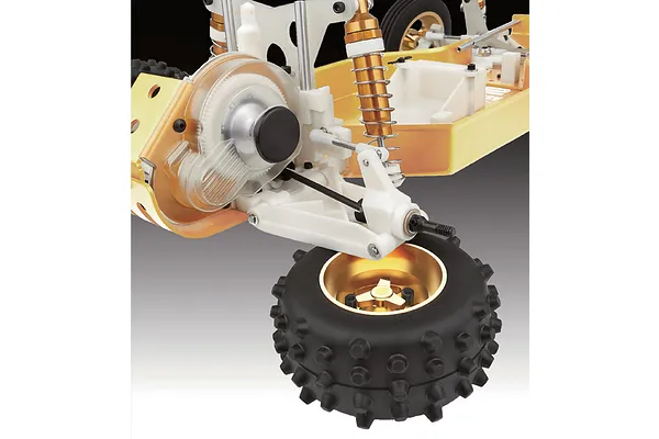 Full Race Rear Suspension with Durable Drivetrain