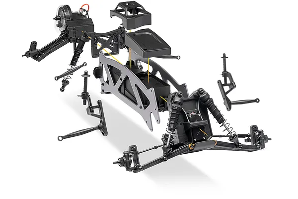 Durable Savage-Style TVP Chassis
