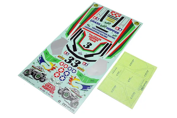 Included Stickers for Added Detail